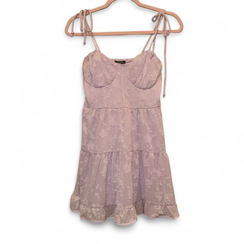 Wild Fable Lavender Lace Mini Dress